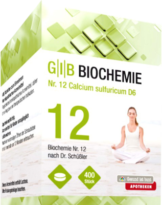 GIB Biochemie Nr.12 Calcium sulfuricum D 6 Tabl.